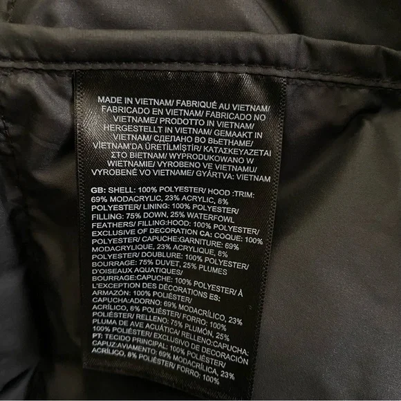 The North Face Women's Antero Down Parka Long Winter Coat TNF Black S M L XL XXL - Picture 11 of 16